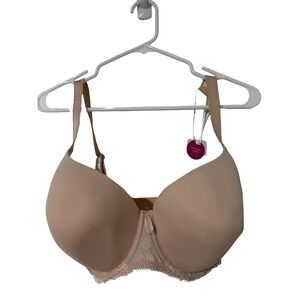 Freya Expression Moulded Demi Bra 32J US 32GG UK Natural Beige AA5490NAE NEW
